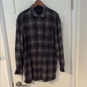 Allsaints button up 100% cotton shirt long sleeve